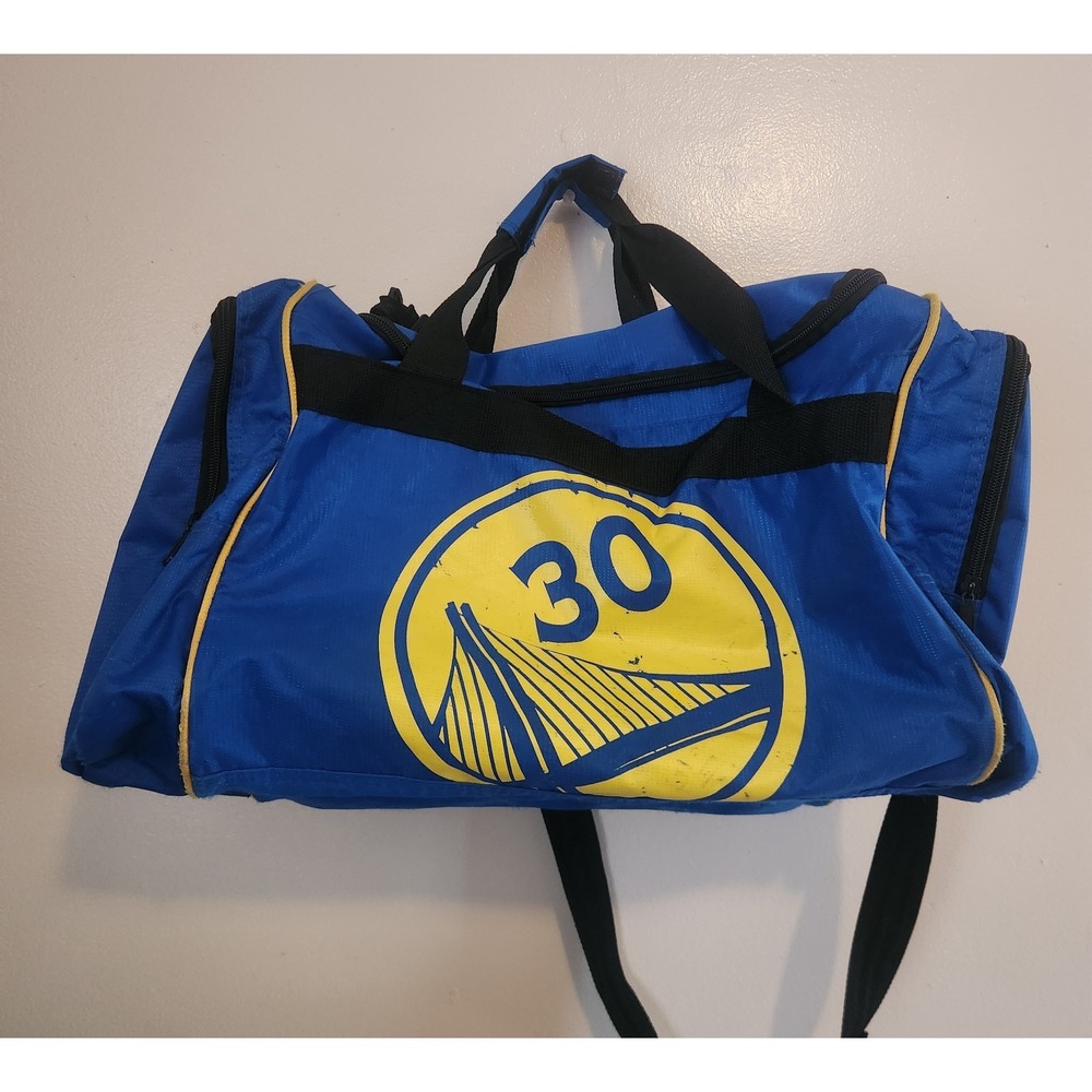 Golden State Warriors‎ Curry Duffle Bag Blue And Yellow NBA #30